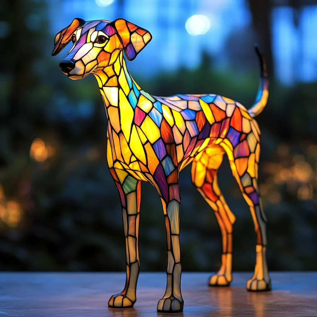 Whippet steklena svetilka